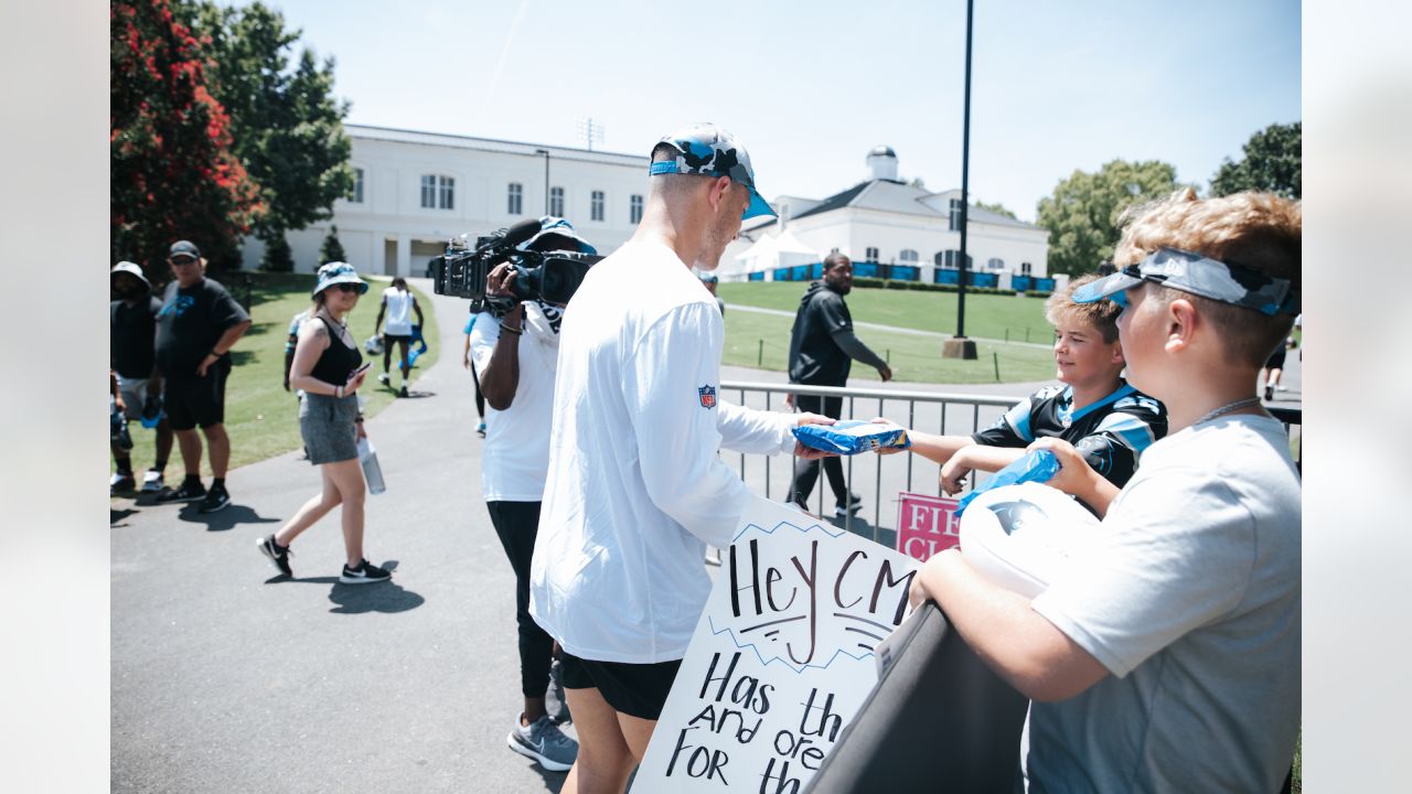 Off the Field: Christian McCaffrey Trades Autographs for Oreos at Training  Camp 