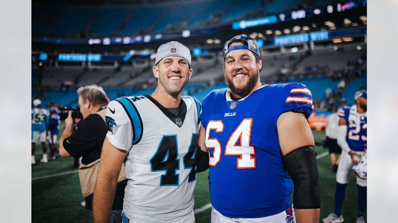 PHOTOS: Panthers and Bills players meet up after game