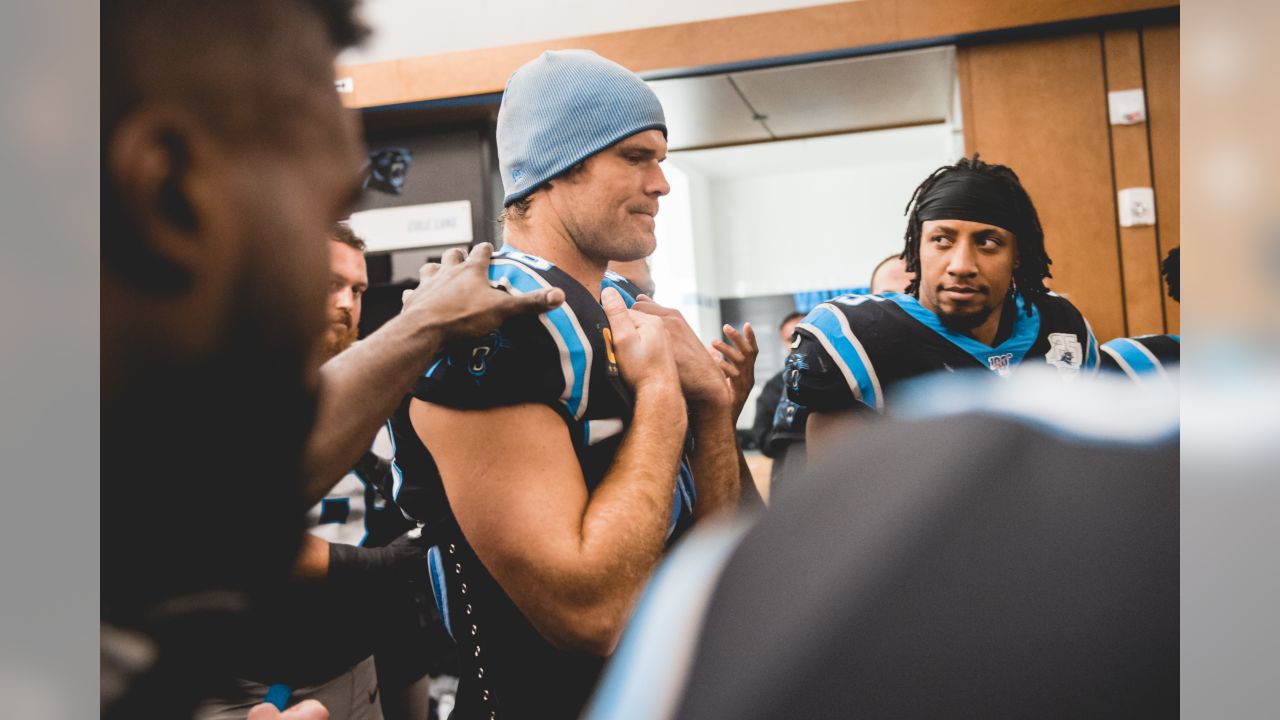 Greg Olsen savors 2019 finale at home