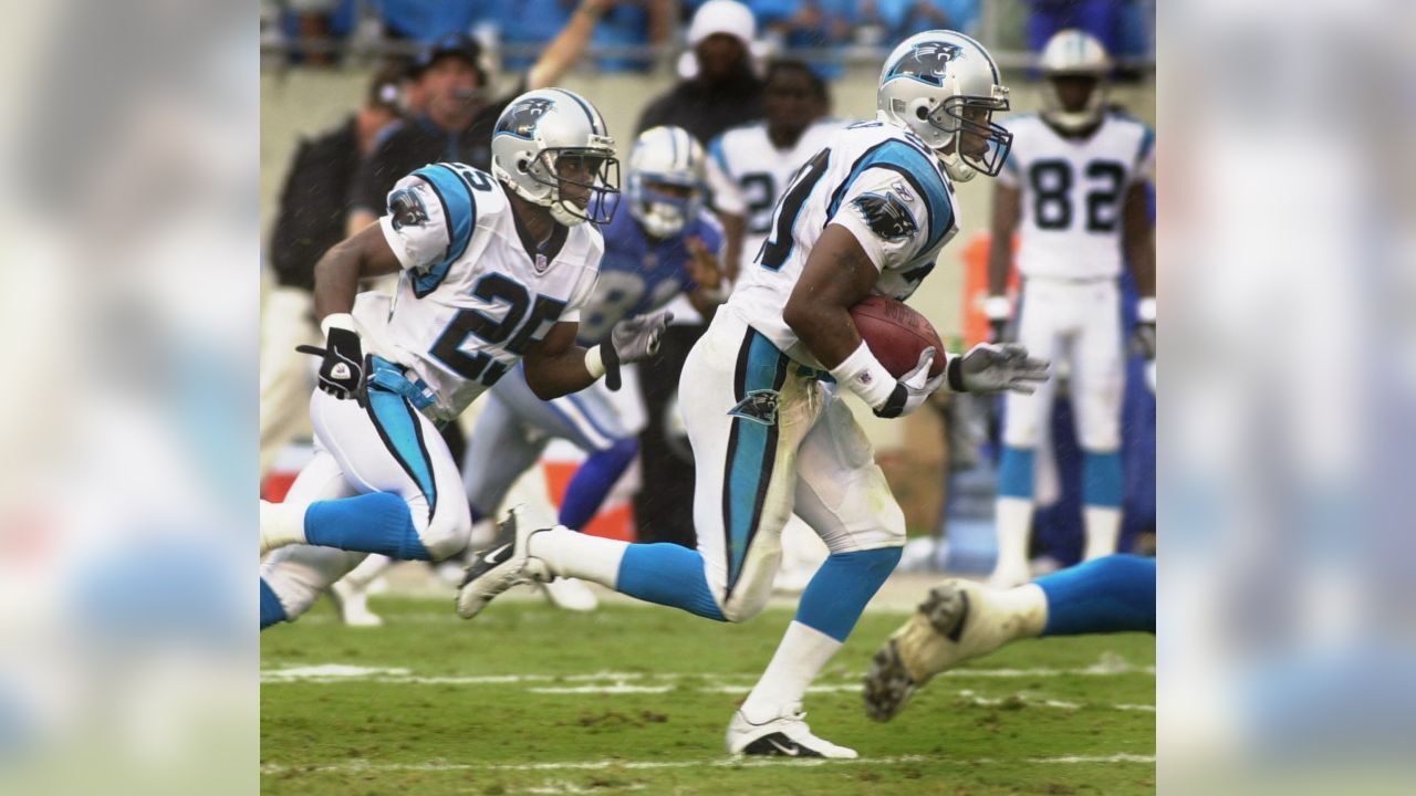 Carolina Panthers tight end Giovanni Ricci (45) turns up field after  catching a pass during an NFL preseason football game against the Detroit  Lions, Friday, Aug. 25, 2023, in Charlotte, N.C. (AP