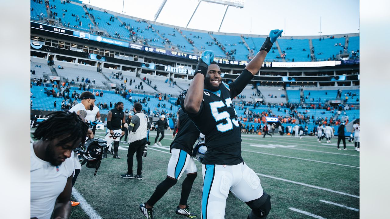 Postgame locker room celebration