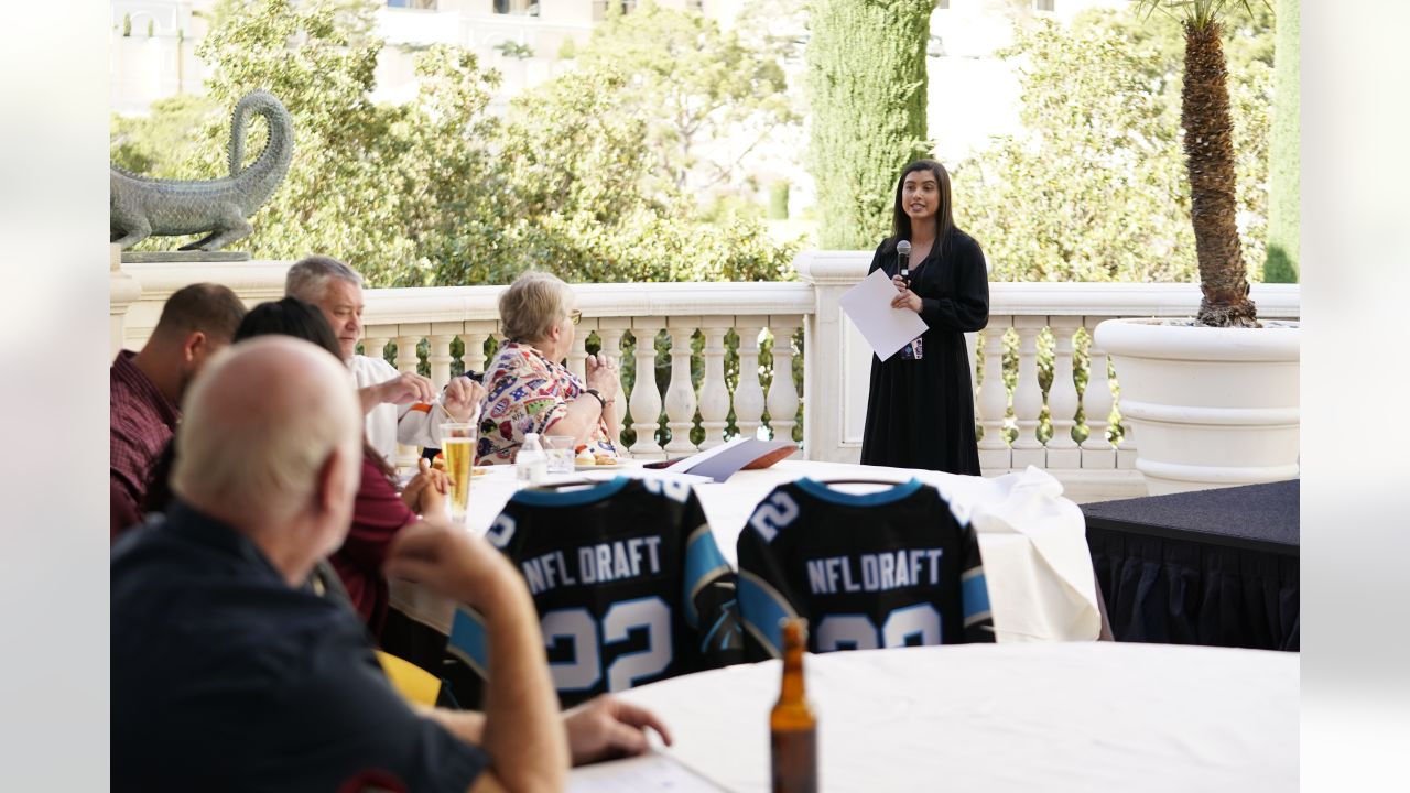 Panthers fans attend 2022 NFL Draft