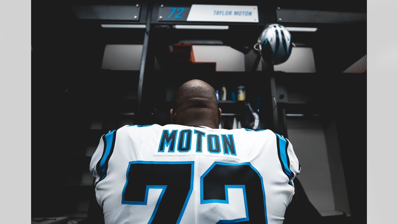 Panthers improve cap space by restructuring Moton's contract