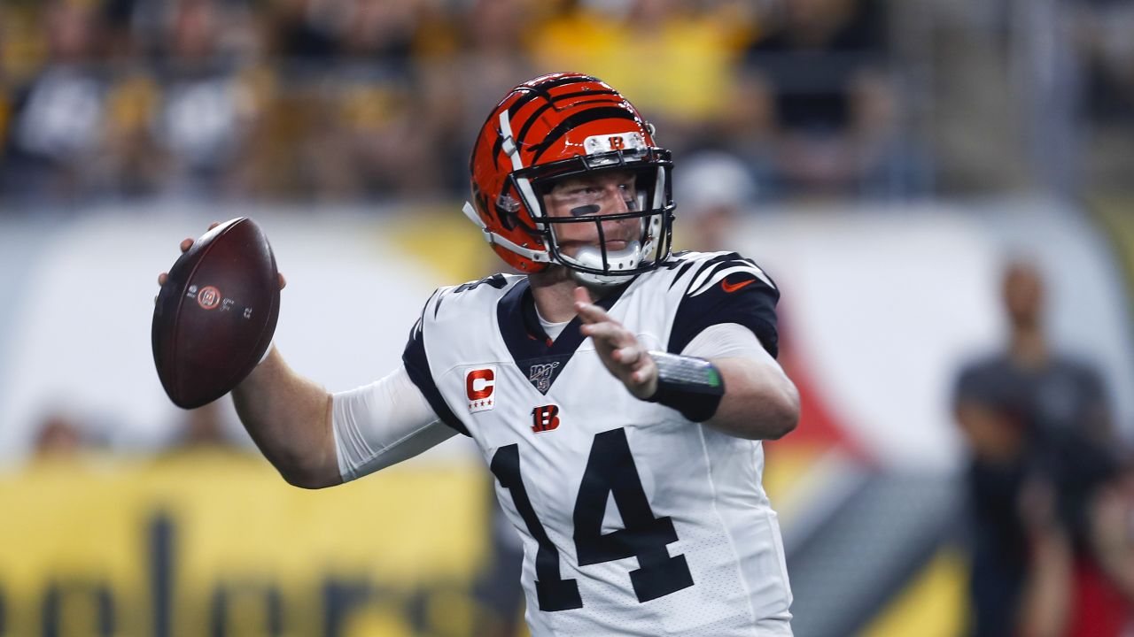 September 15, 2019: Cincinnati Bengals quarterback Andy Dalton (14