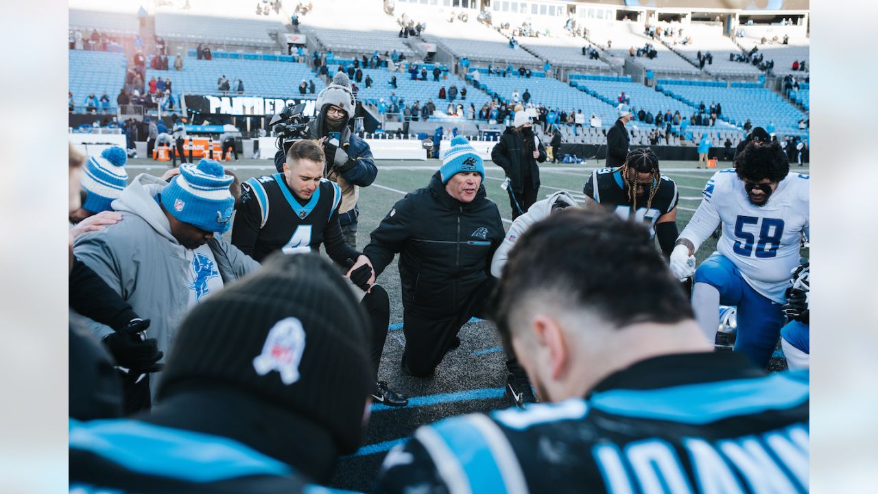 Postgame photos from Carolina's win over Detroit in Week 16