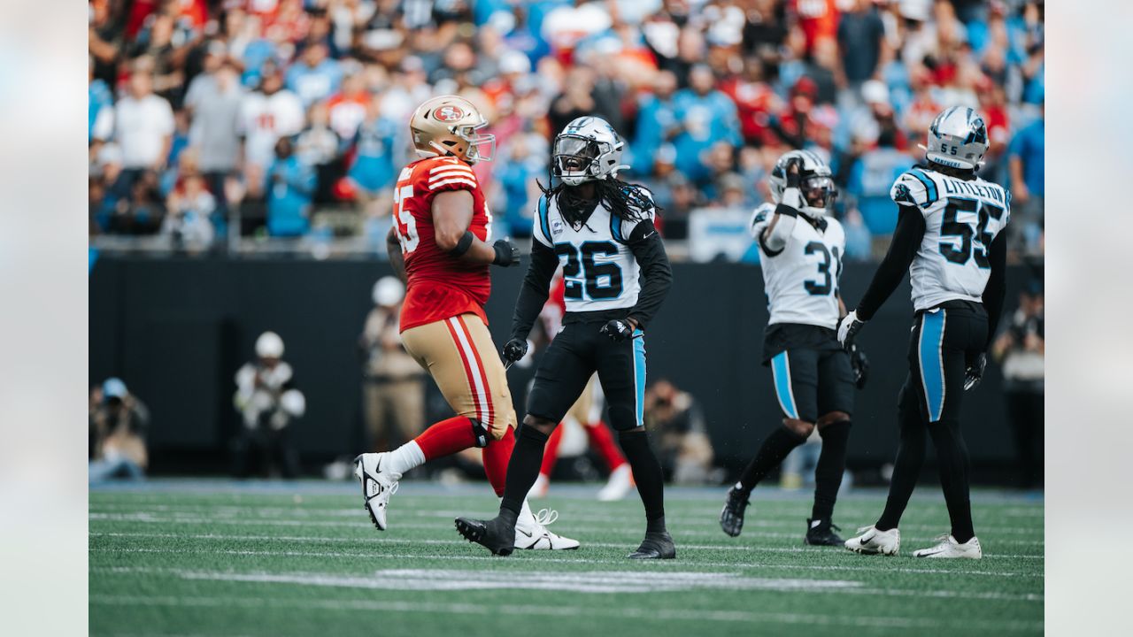 PHOTOS: Game action shots from Panthers-49ers