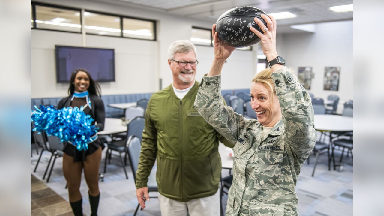 Panthers will honor 53 military veterans on Thursday night