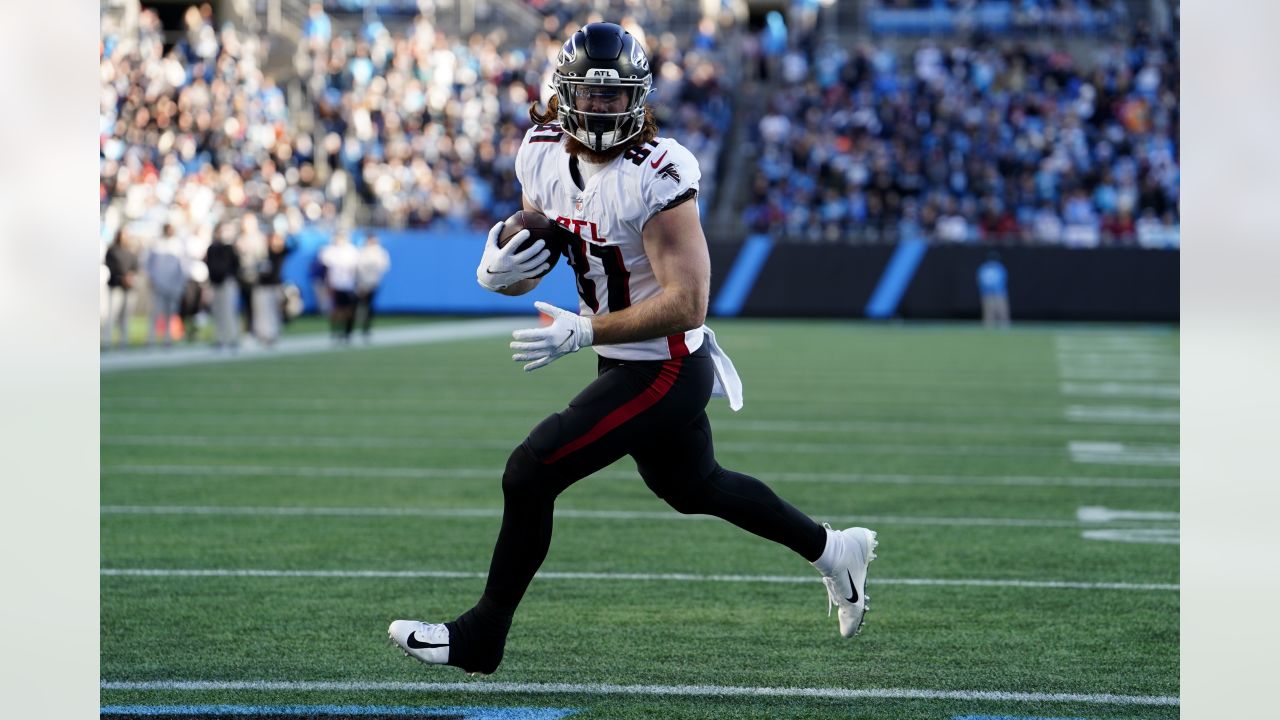 Carolina Panthers tight end Hayden Hurst during the NFL Carolina