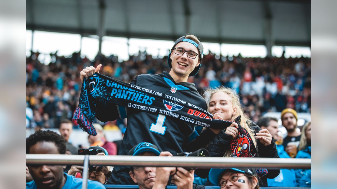 Panthers fans make their presence felt at Tottenham Hotspur Stadium