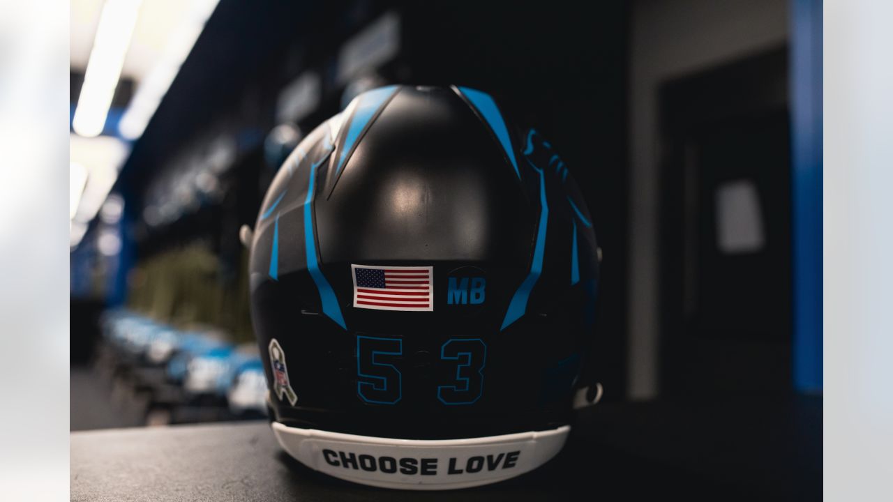 LA Rams All Wore Choose Love Helmet Decals For Last Night's Season Opener  Against Buffalo Bills