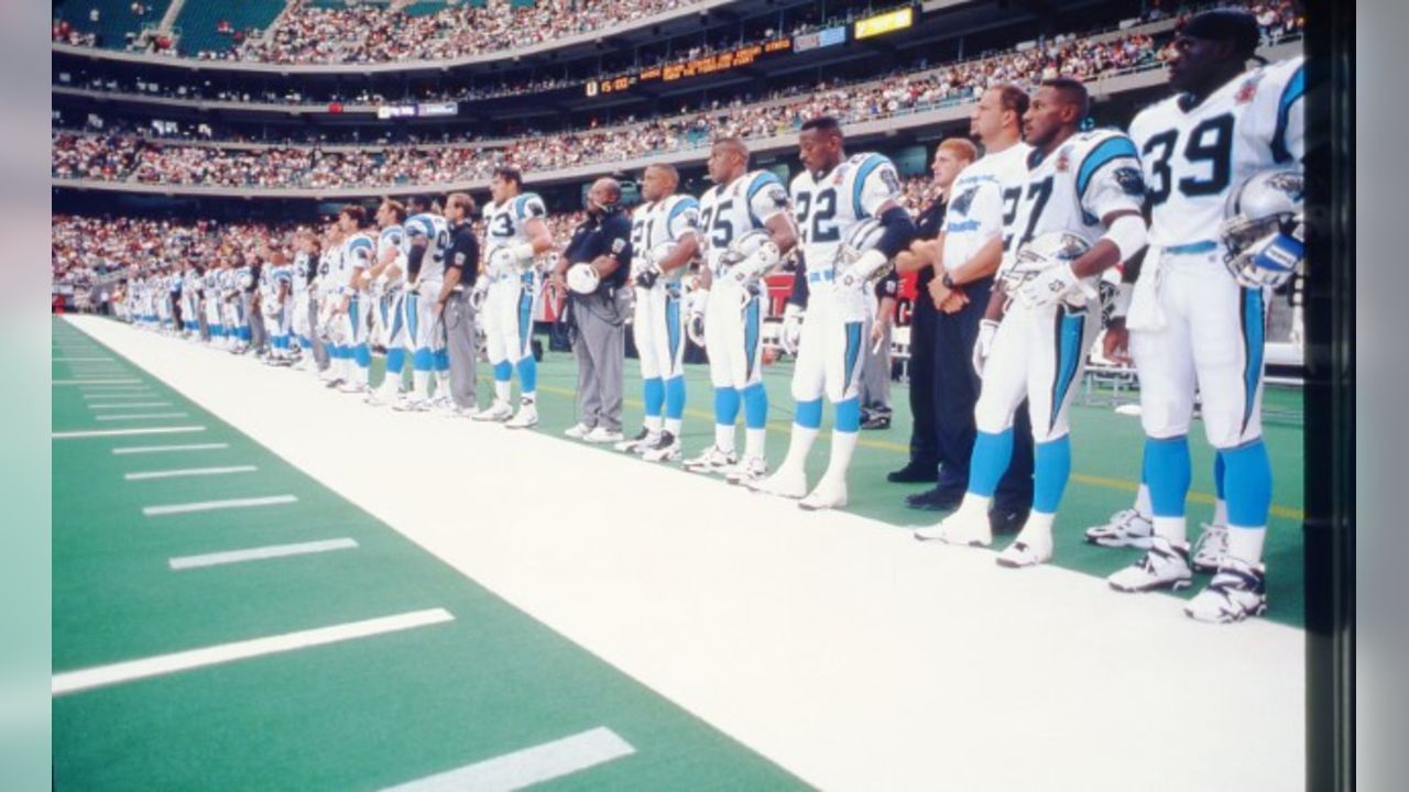 Carolina's first franchise win came against the Jets in 1995