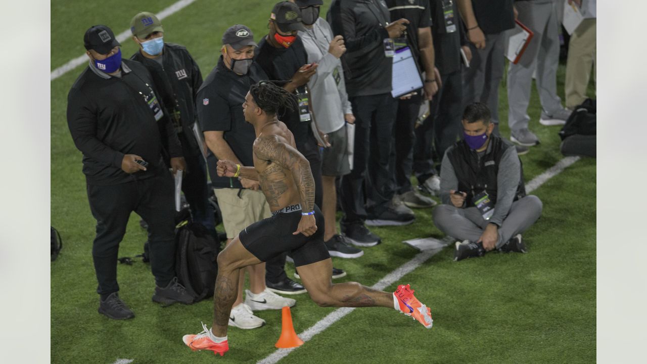 Ja'Marr Chase delivers a scorching 40-time in LSU Pro Day