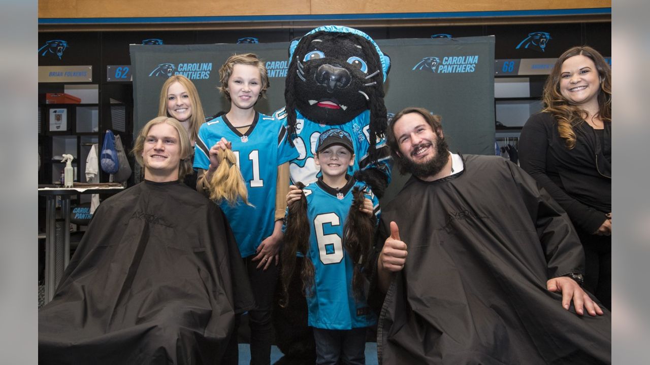 Carolina Panthers - Brian Folkerts & Brenton Bersin are cutting their  signature long hair and donating it to #WigsForKids tomorrow! Prior to the  haircut, both players will host a reddit AMA on