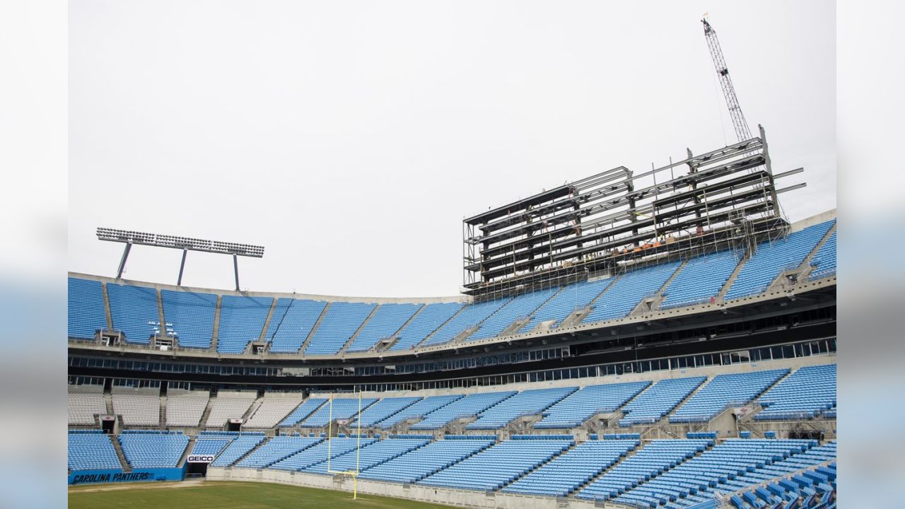 Section 550 at Bank of America Stadium 