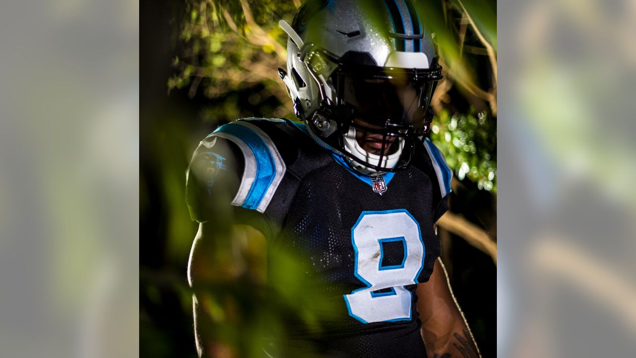 Ty on X: Ommmggggg these #Panthers blue jerseys with black pants are  FILTHY  / X