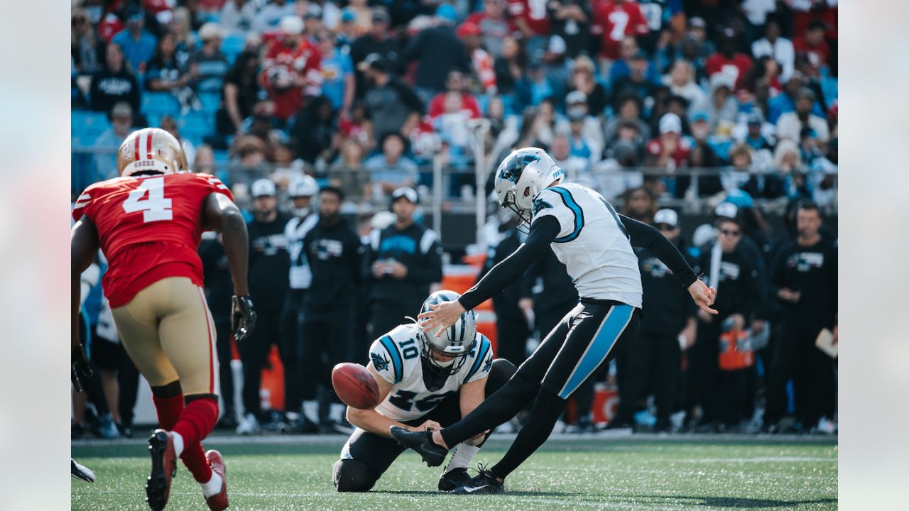 PHOTOS: Game action shots from Panthers-49ers