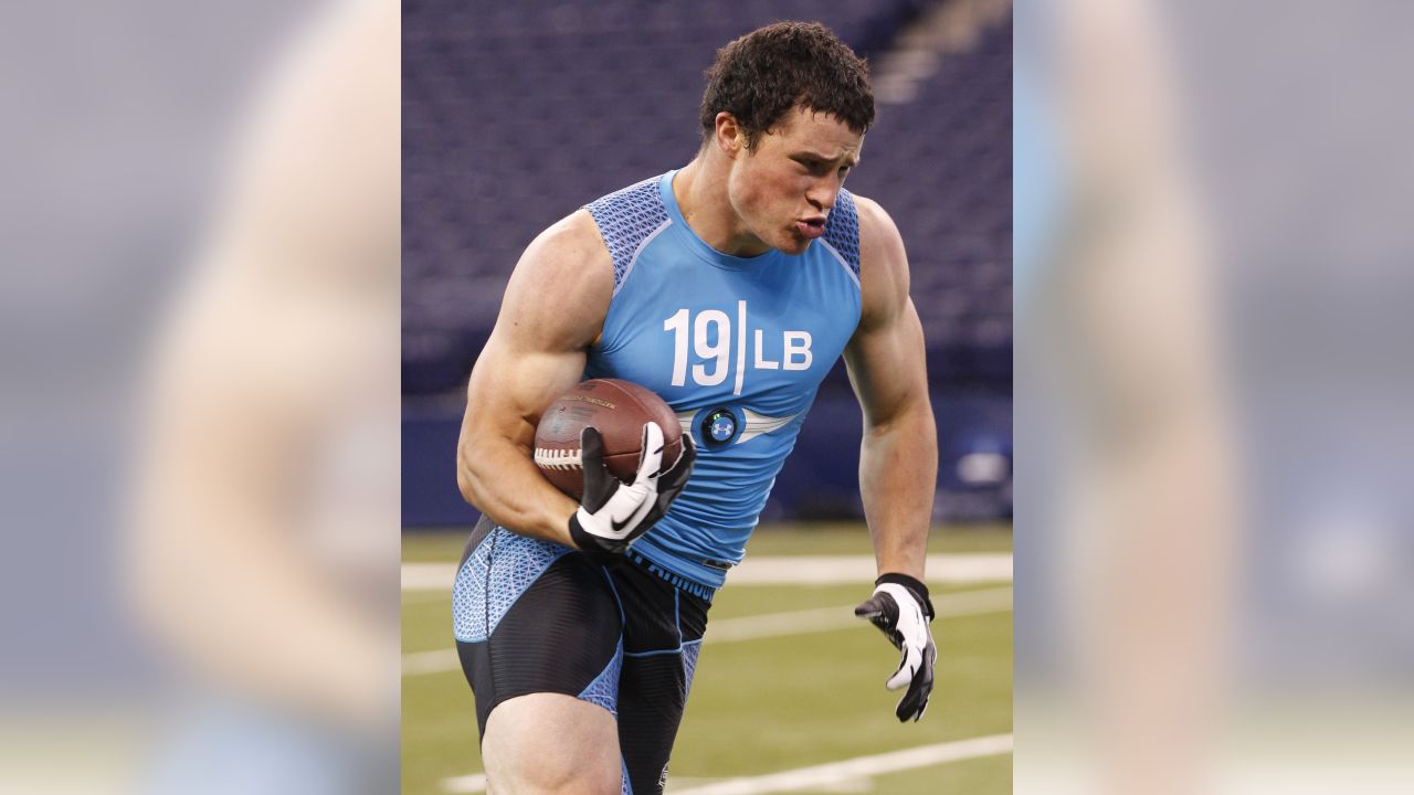 Luke Kuechly (LB, Boston College)  2012 NFL Combine Highlights 