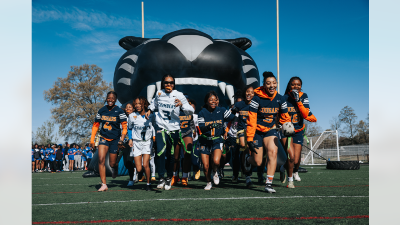 Carolina Panthers to Host Girls' High School Flag Football