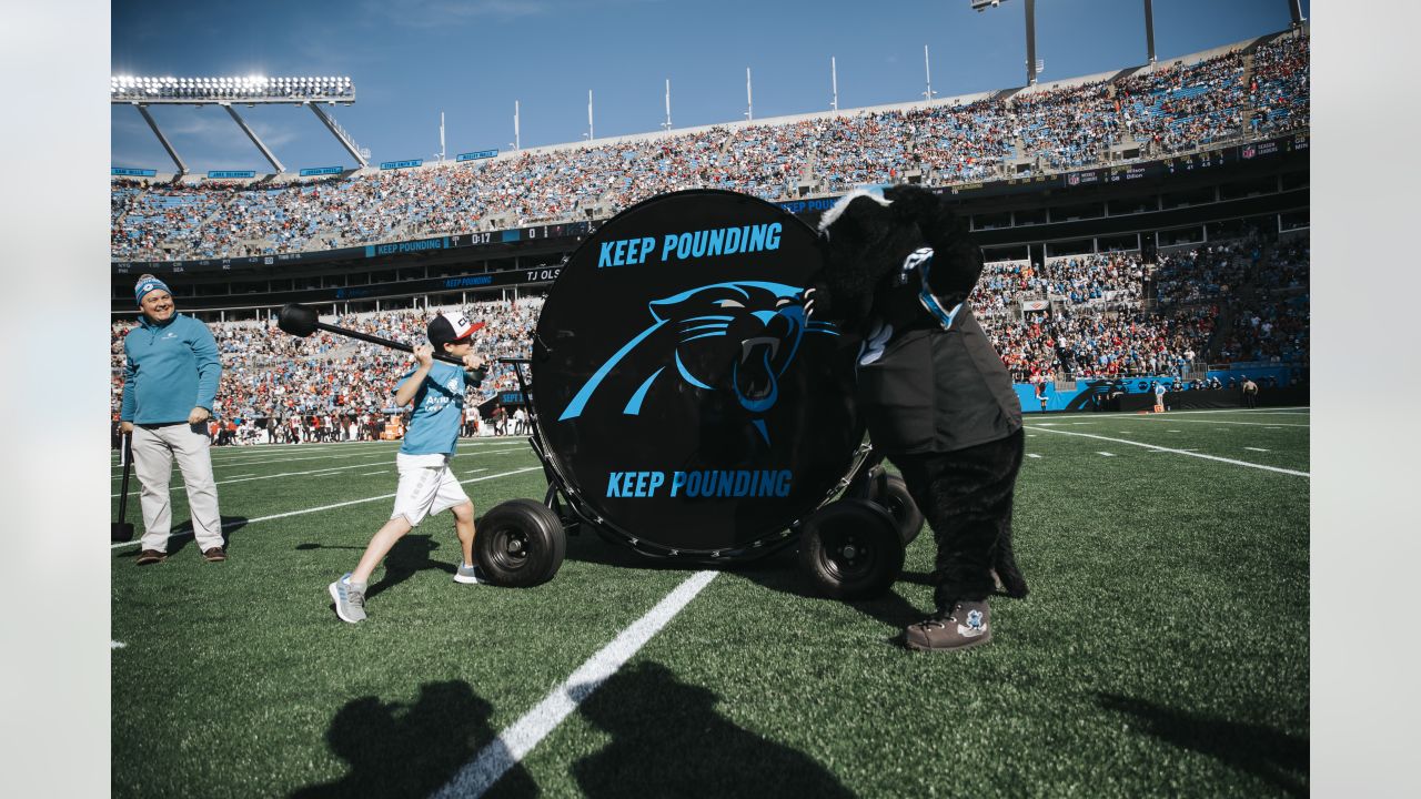 Carolina Panthers Wilson Keep Pounding Mini Football