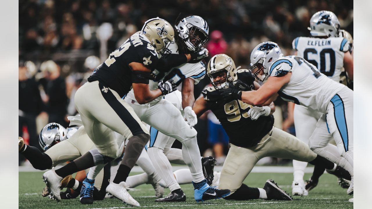 Jordan, Saints' defense secure 18-10 win over Panthers