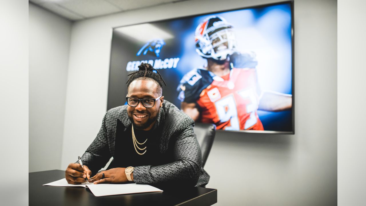 Carolina Panthers DT Gerald McCoy will wear No. 93 this season - Cat  Scratch Reader