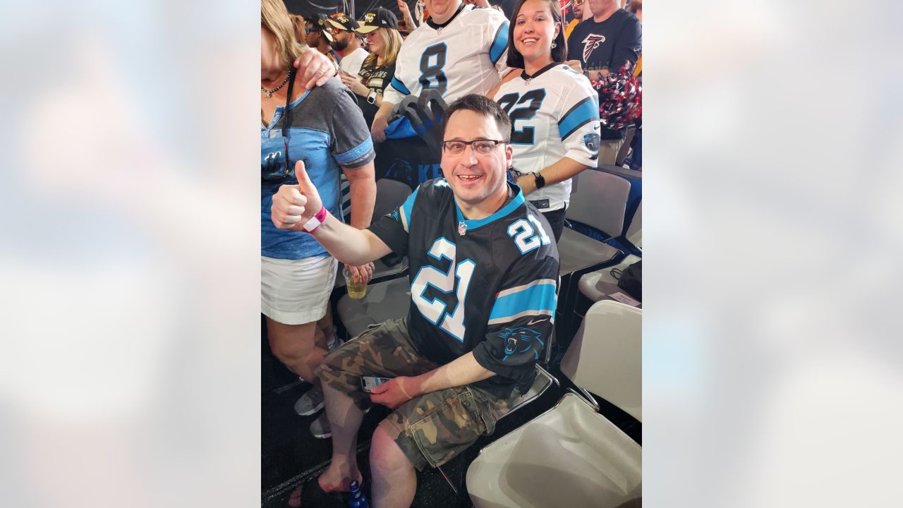 Panthers fans attend 2022 NFL Draft