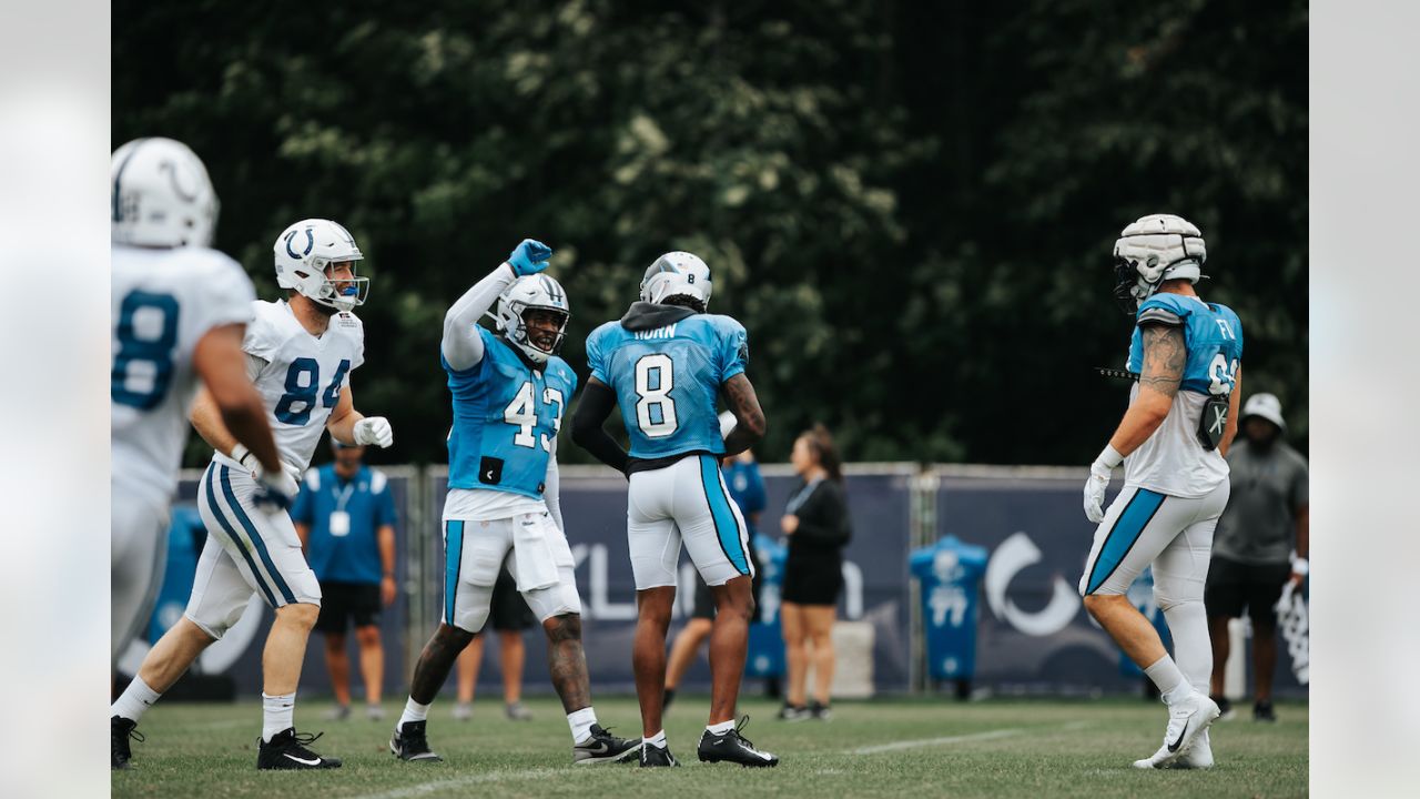 Horn continues to make strides at Panthers Training Camp