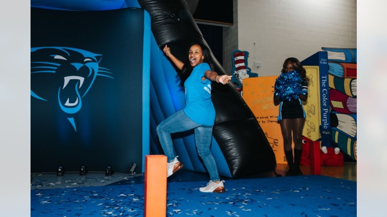 Pepsi store display of Carolina Panthers logo.  Carolina panthers logo, Carolina  panthers, Panthers