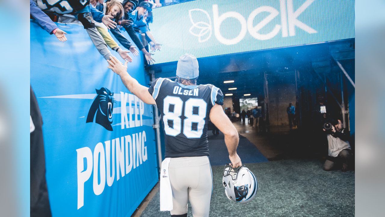 Greg Olsen savors 2019 finale at home