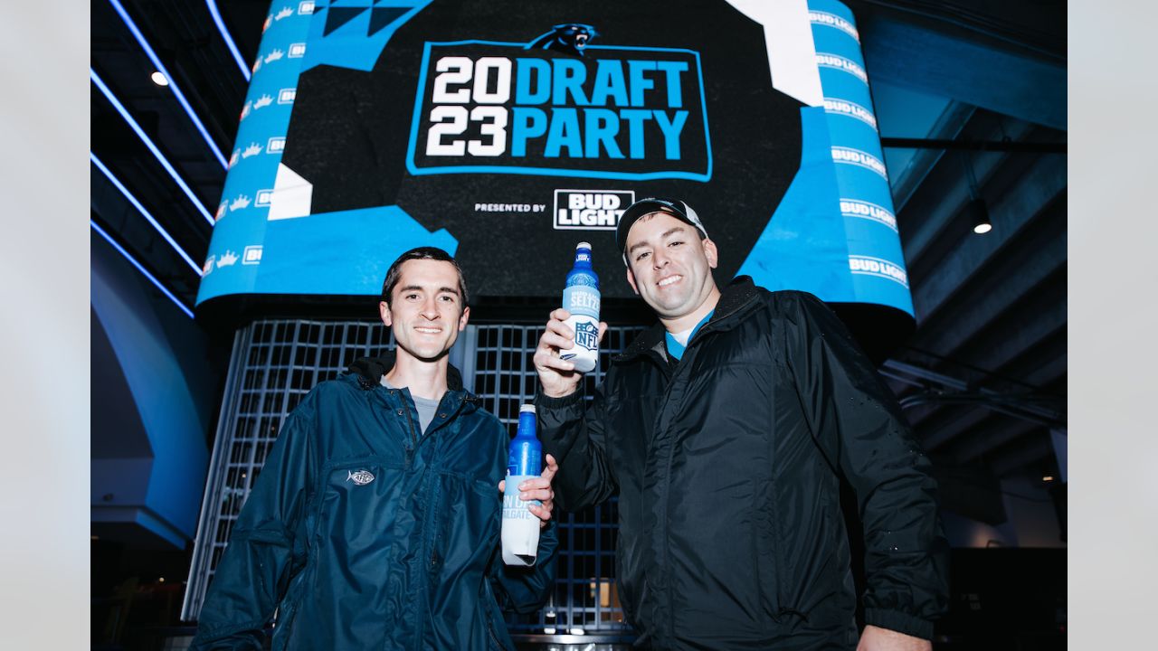 Panthers host 2023 NFL Draft party at Bank of America Stadium