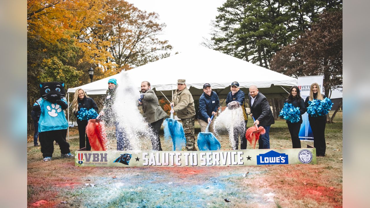 What to expect for Carolina's Salute to Service game, presented by Lowe's