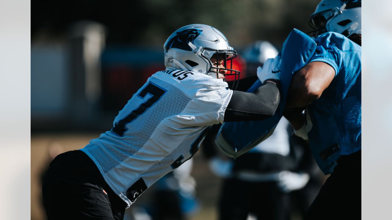 Carolina Panthers rookie lineman Taylor Moton eager for second chance