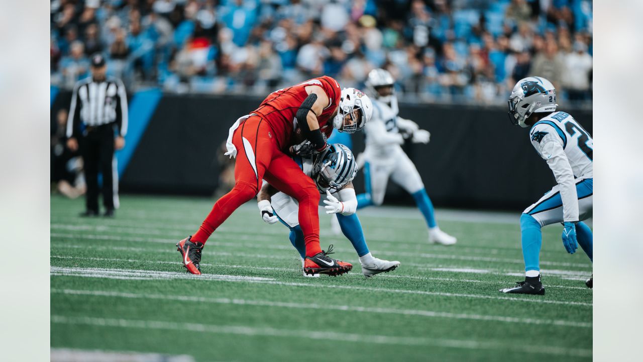 Carolina Panthers defensive tackle Marquan McCall (78) warms up