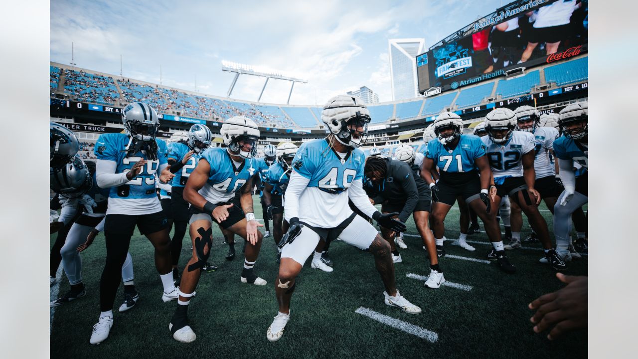 Rain possible for Panthers Fan Fest at Bank of America Stadium