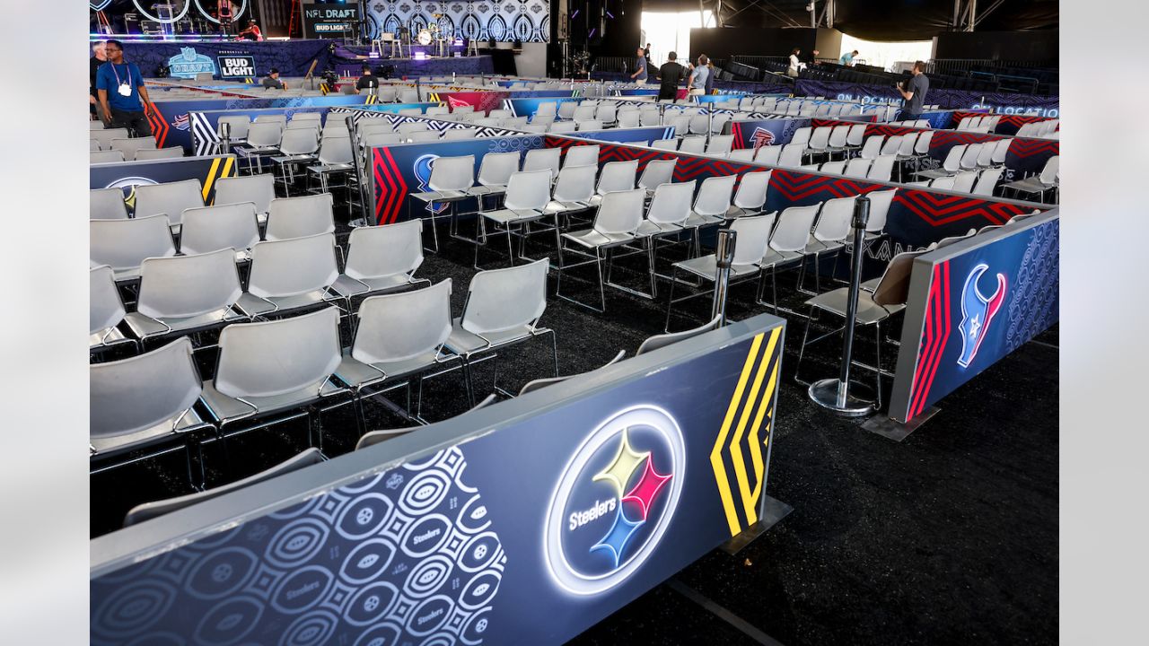 Take a behind the scenes look at the NFL Draft Experience in Las Vegas