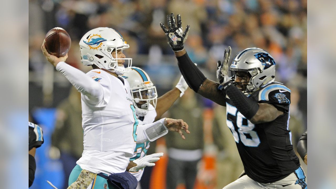 Panthers roast Dolphins on Monday night, 45-21