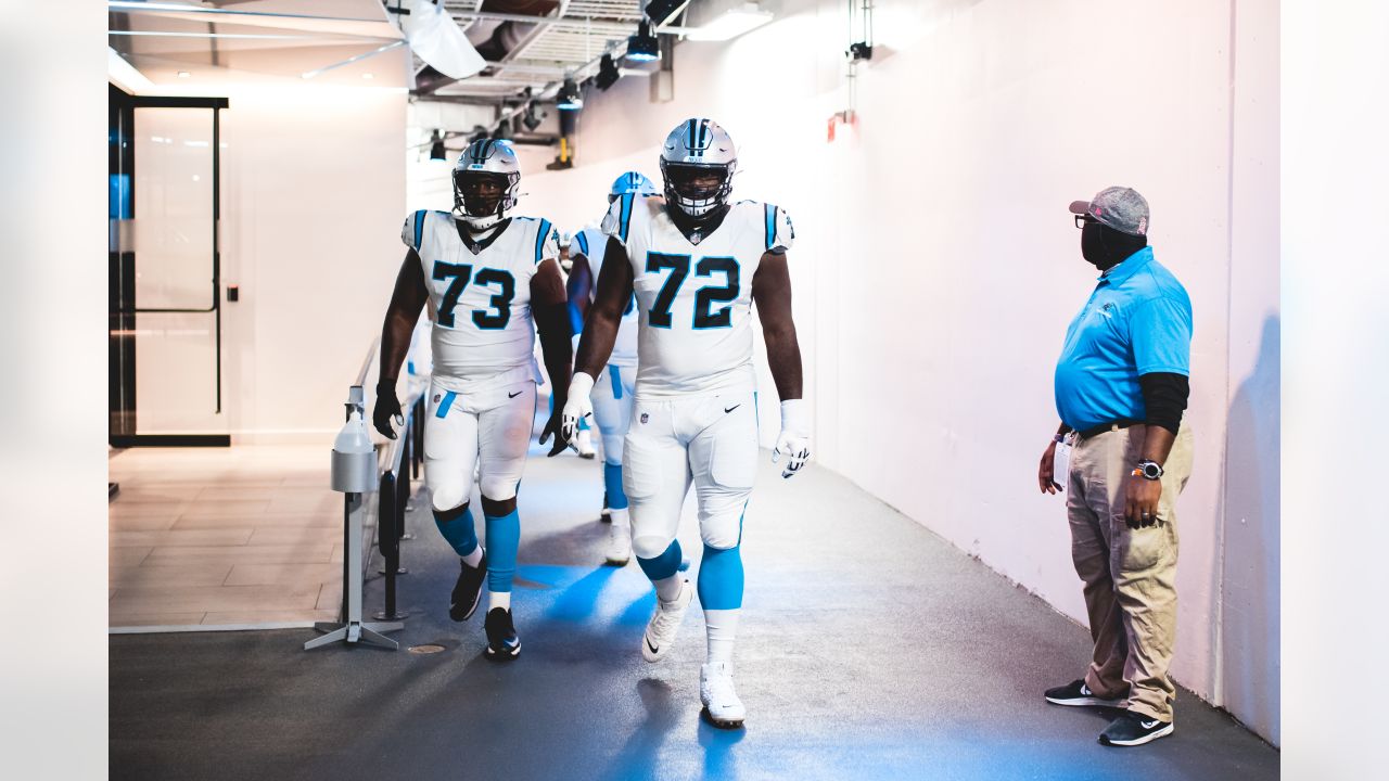 Panthers restructure contract of OT Taylor Moton