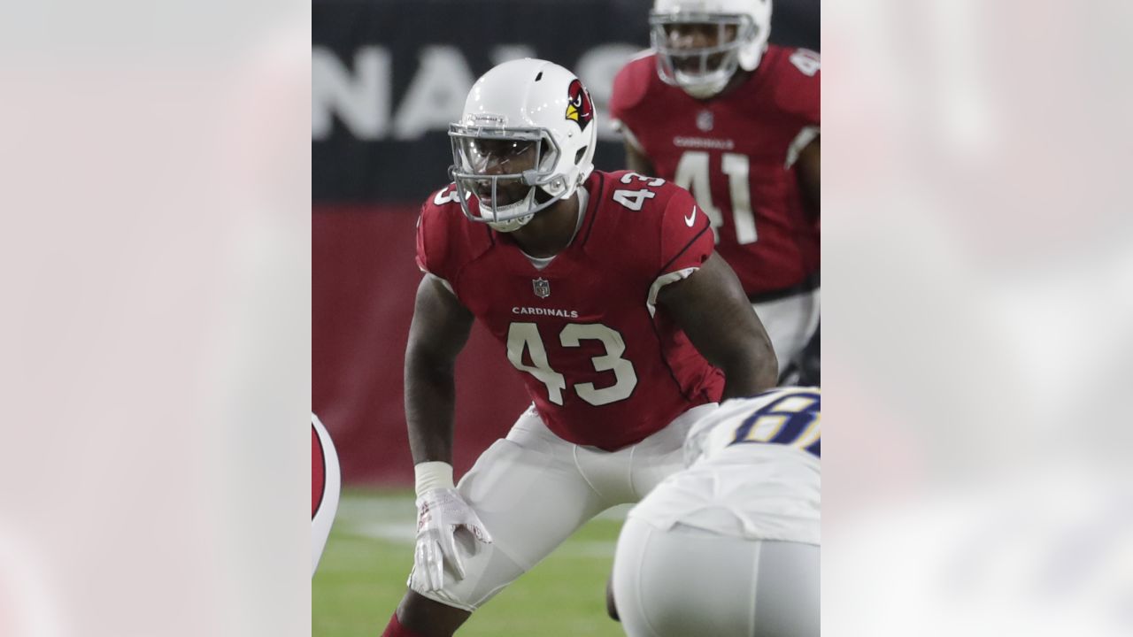 Arizona Cardinals outside linebacker Haason Reddick (43) lines up