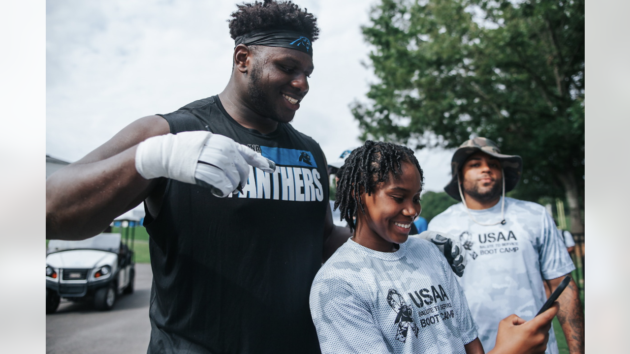 USAA on X: Our tour of @NFL #SaluteToService Boot Camps took us