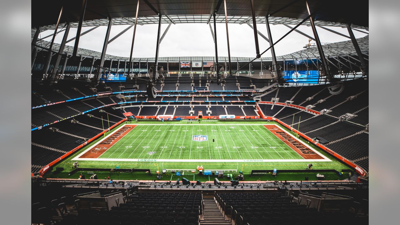 Take a look inside Tottenham Hotspur Stadium before Panthers-Buccaneers