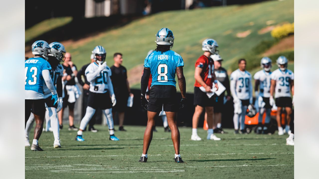 Horn continues to make strides at Panthers Training Camp