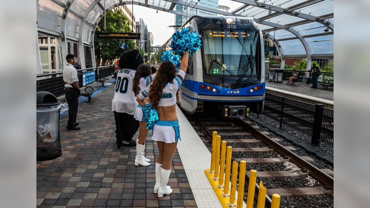 NC by Trains Is Transporting Panthers Fans to and From Games