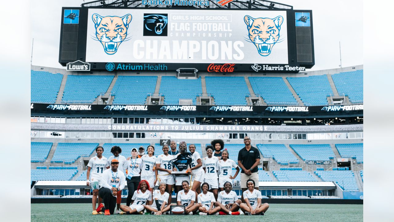 Carolina Panthers on X: 2nd season of girls high school flag