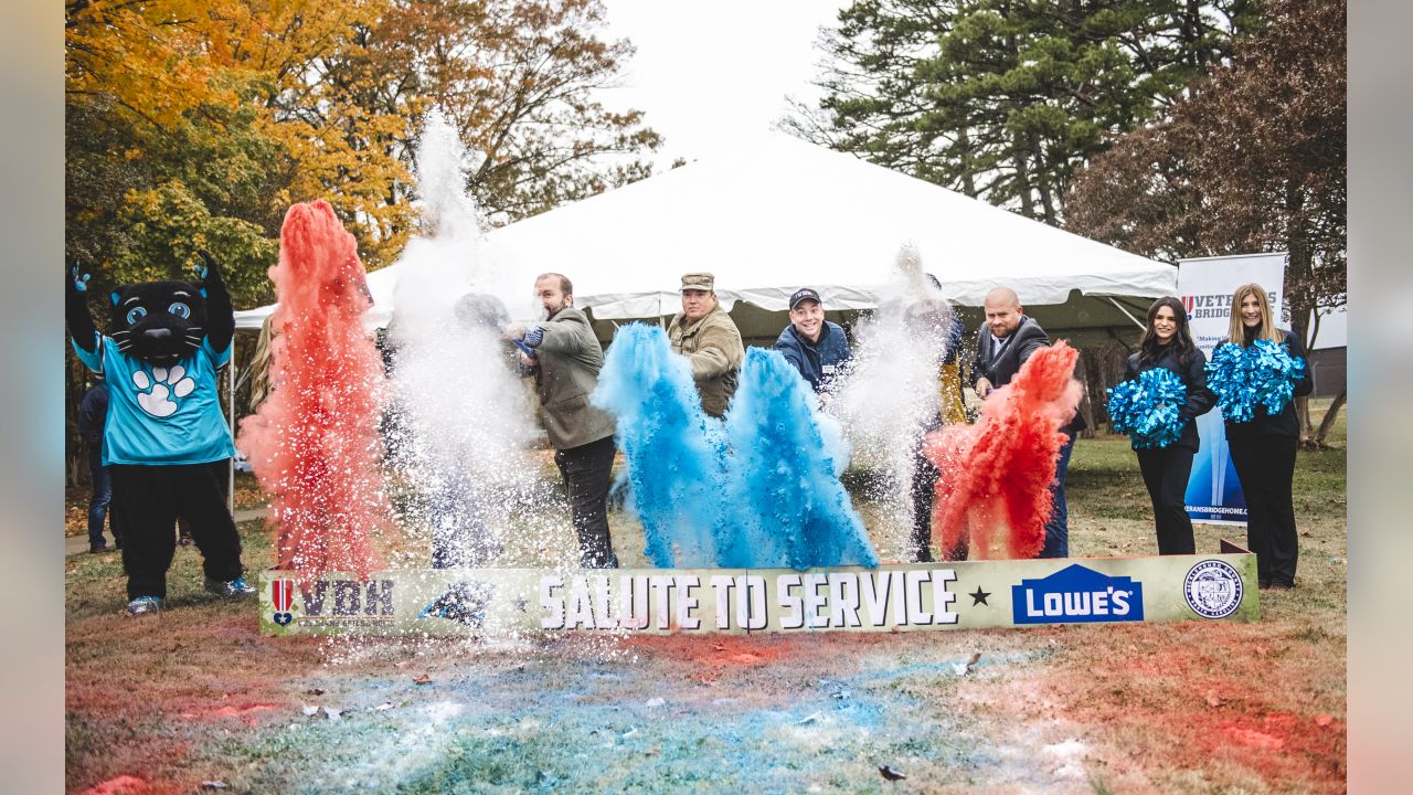 What to expect for Carolina's Salute to Service game, presented by Lowe's