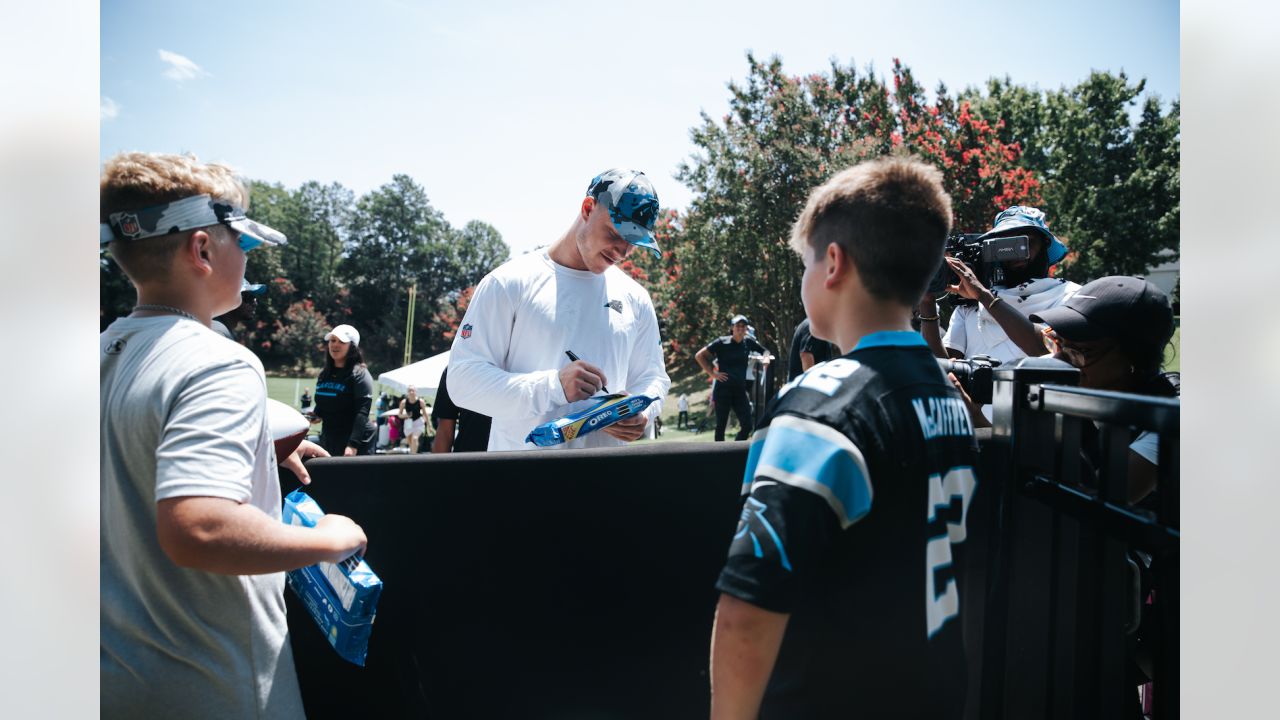 Off the Field: Christian McCaffrey Trades Autographs for Oreos at Training  Camp 