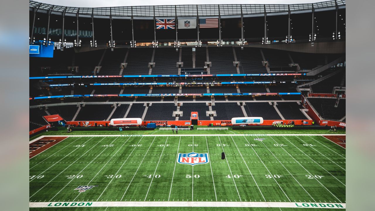 Take a look inside Tottenham Hotspur Stadium before Panthers-Buccaneers