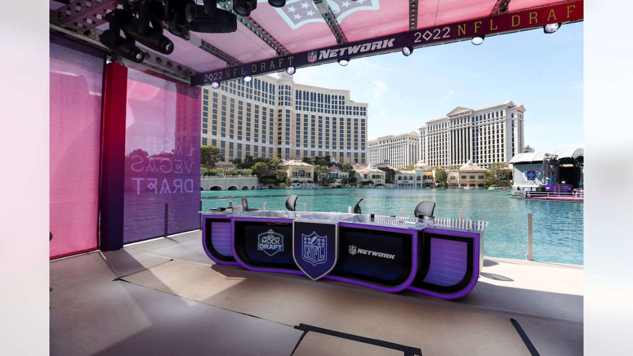 Behind the scenes in Las Vegas for the 2022 NFL Draft