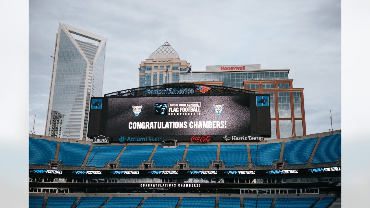 Bank of America Stadium to host CMS girls flag football final