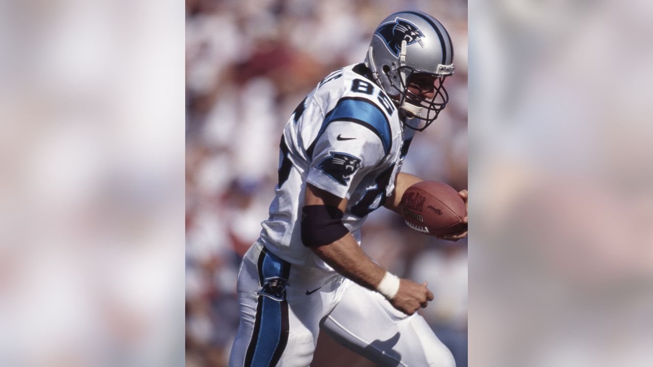 Carolina Panthers Wesley Walls in action during the 1996 National