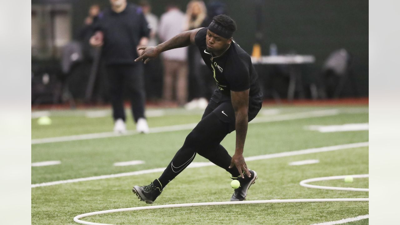 DJ Johnson selected by Carolina Panthers in third round of 2023 NFL Draft